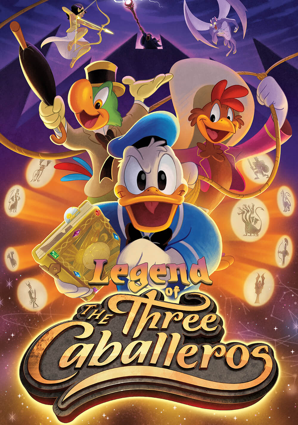 افسانه سه کابالروس (Legend of the Three Caballeros)